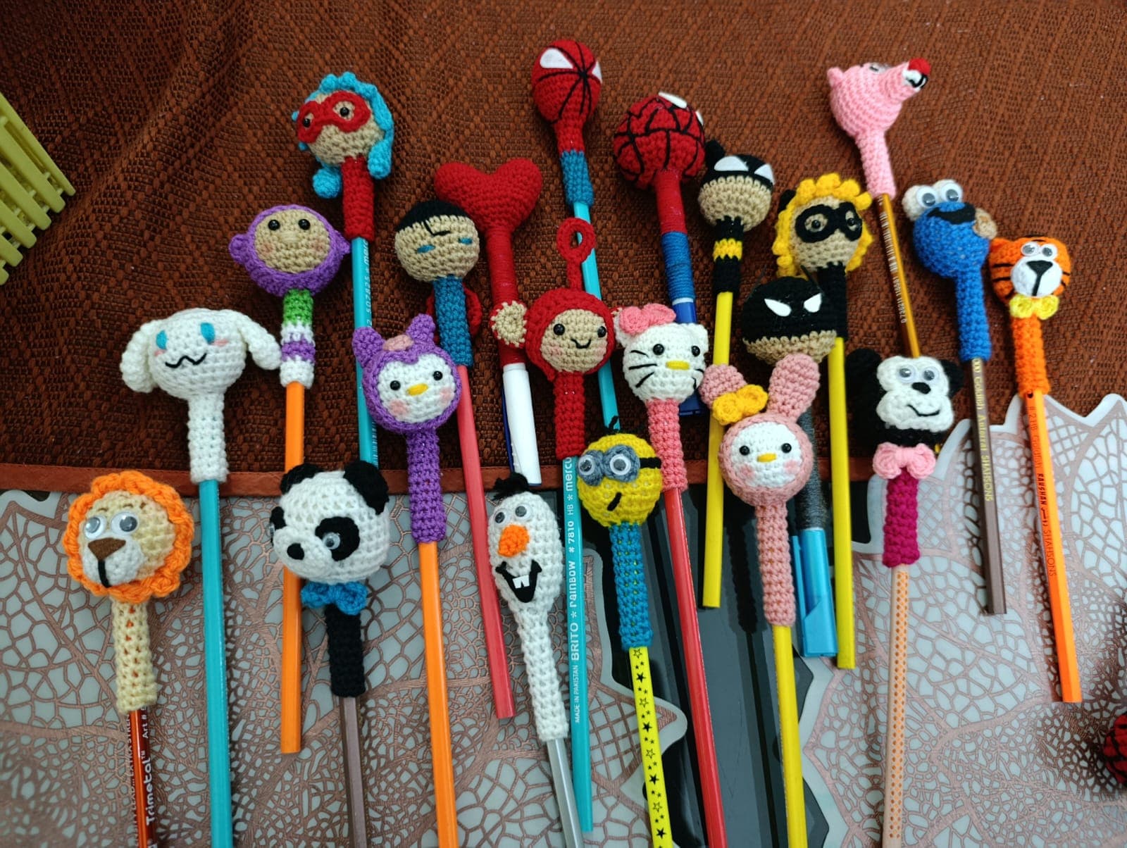 Crochet Pencil Topper
