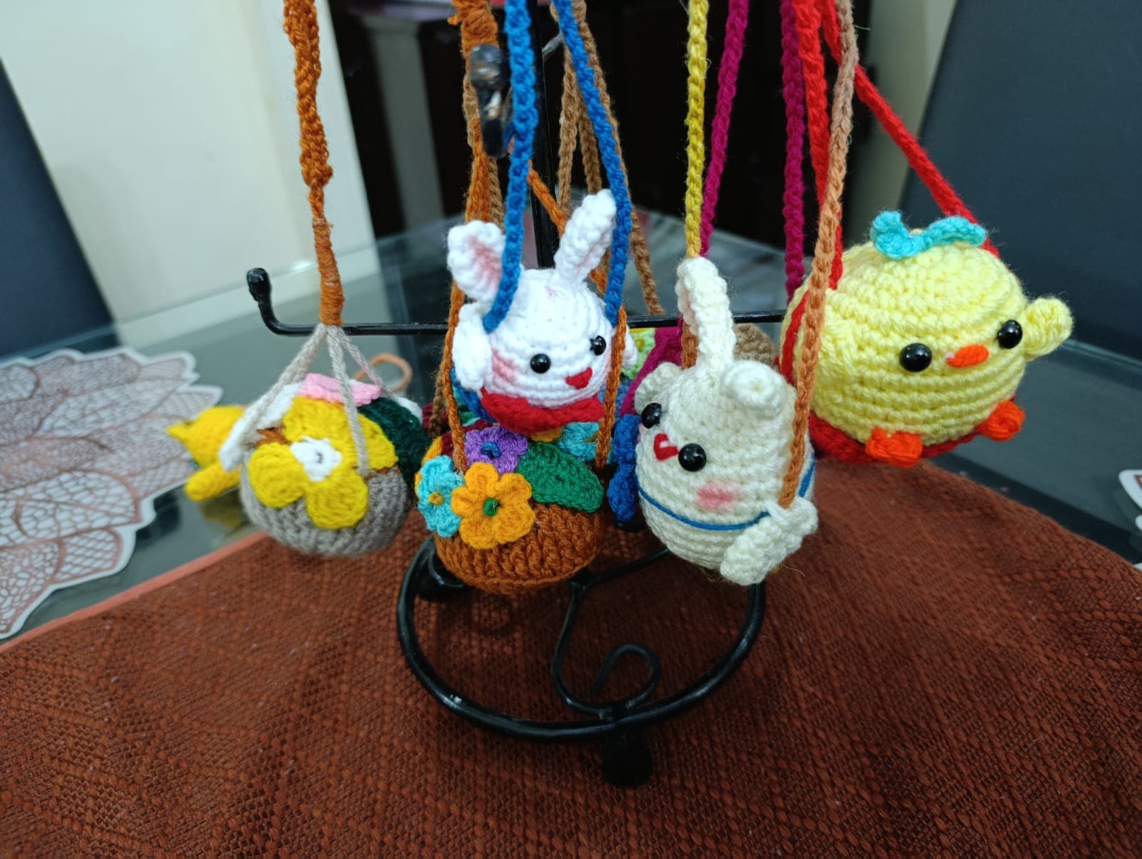 Crochet Car / Wall Hanging